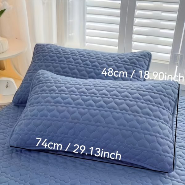 🛏️ طقم أغطية مخدات مبطنة محمولة – ناعمة وصديقة للبشرة 🛏️ استمتع بالراحة والنظافة أين ما كنت مع عدد 2 غطاء مخدة قياسي بمقاس 48×74 سم، تصميم مبطن ناعم ولطيف على البشرة. ✅ قماش ناعم ومريح مثالي للنوم المريح. ✅ صديق للبشرة وآمن للاستخدام اليومي. ✅ تصميم مبطن يمنح الحماية للمخدة. ✅ مناسب للاستخدام في البيت أو السفر. راحة وحماية مخدتك في كل مكان. ✨ - Image 4