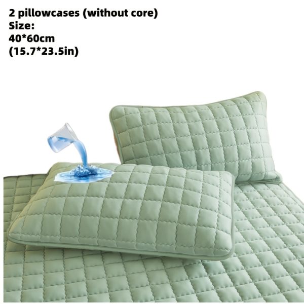 🛏️ طقم أغطية مخدات سادة – مبطنة وسميكة 🛏️ أضف حماية وأناقة لمخدتك مع عدد 2 غطاء مخدة فاخر بتصميم مبطن سادة، متين وقابل للغسيل في الغسالة. ✅ تصميم سميك ومتين يدوم معك طويلاً. ✅ مبطن لراحة وحماية إضافية. ✅ متوفر بمقاسات: توين، كوين، كينج. ✅ بدون حشوة (الغطاء فقط). الأناقة والحماية في غطاء واحد يناسب كل المقاسات. ✨ - Image 47