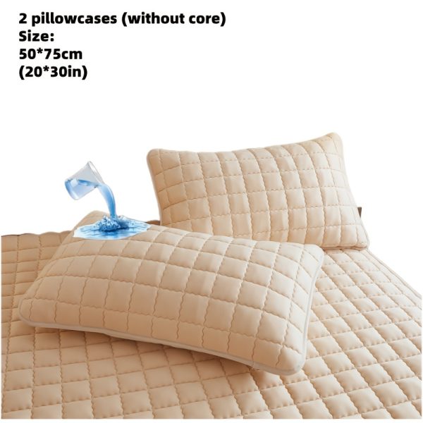 🛏️ طقم أغطية مخدات سادة – مبطنة وسميكة 🛏️ أضف حماية وأناقة لمخدتك مع عدد 2 غطاء مخدة فاخر بتصميم مبطن سادة، متين وقابل للغسيل في الغسالة. ✅ تصميم سميك ومتين يدوم معك طويلاً. ✅ مبطن لراحة وحماية إضافية. ✅ متوفر بمقاسات: توين، كوين، كينج. ✅ بدون حشوة (الغطاء فقط). الأناقة والحماية في غطاء واحد يناسب كل المقاسات. ✨ - Image 78