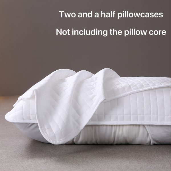 🛏️ طقم أغطية مخدات مبطنة – حماية عملية وأنيقة 🛏️ حافظ على مخداتك نظيفة مع عدد 2 غطاء مخدة مبطن مزود بحاجز يمنع الأوساخ، بتصميم نصف غطاء لسهولة التركيب والإزالة. ✅ تصميم مبطن متين يحمي المخدة ويطيل عمرها. ✅ حاجز للأوساخ للحفاظ على النظافة. ✅ سهل الإزالة والغسيل. ✅ بدون حشوة (الغطاء فقط). الحماية والأناقة في غطاء واحد. ✨ - Image 8