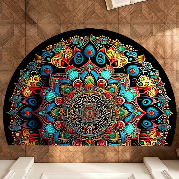 🌸 دعاسة بوهيمية بتصميم ماندالا – أنيقة ومتعددة الاستخدامات 🌸 أضف لمسة فن وجمال لمدخل بيتك أو أي مساحة مع دعاسة فاخرة بتصميم ماندالا زهري نابض بالحياة، سميكة وناعمة وآمنة ضد الانزلاق. ✅ تصميم بوهيمي مميز يضيف لمسة ديكور فنية. ✅ قاعدة مانعة للانزلاق لثبات وأمان أكبر. ✅ سهلة التنظيف وتحافظ على ألوانها الزاهية. ✅ مثالية للمدخل، الشرفة، المطبخ، غرفة المعيشة أو حتى التخييم. ✅ هدية رائعة لمحبي الديكور العصري والبوهيمي. الجمال والعملية في دعاسة واحدة تخدمك في كل مكان. ✨