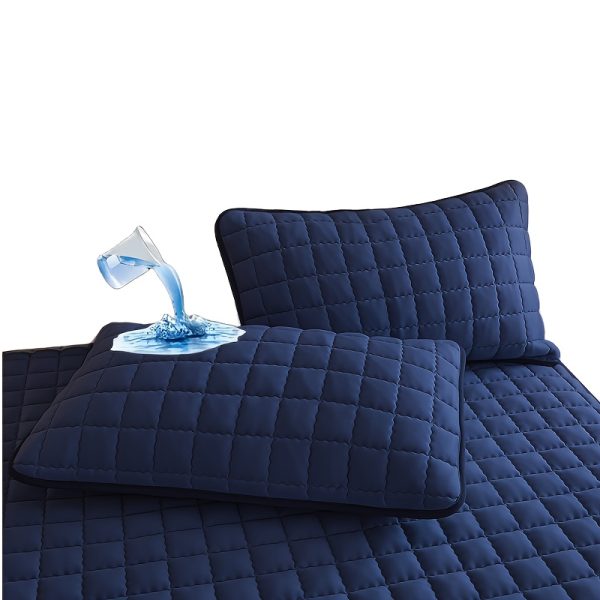 🛏️ طقم أغطية مخدات سادة – مبطنة وسميكة 🛏️ أضف حماية وأناقة لمخدتك مع عدد 2 غطاء مخدة فاخر بتصميم مبطن سادة، متين وقابل للغسيل في الغسالة. ✅ تصميم سميك ومتين يدوم معك طويلاً. ✅ مبطن لراحة وحماية إضافية. ✅ متوفر بمقاسات: توين، كوين، كينج. ✅ بدون حشوة (الغطاء فقط). الأناقة والحماية في غطاء واحد يناسب كل المقاسات. ✨ - Image 10