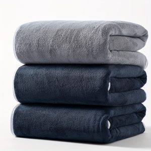 🛁 طقم 3 مناشف مايكروفايبر – 300 GSM سريعة الجفاف 🛁 استمتع بالراحة والعملية مع طقم مناشف فاخرة بحجم 70×140 سم، ناعمة وسريعة الامتصاص والتجفيف، مثالية للاستعمال اليومي أو النشاطات المختلفة. ✅ قماش مايكروفايبر 300 GSM بامتصاص عالي وسرعة جفاف. ✅ مقاس كبير مثالي للاستخدام في الحمام أو التمارين. ✅ متعددة الاستخدامات: للسبا، اليوغا، النادي أو المنزل. ✅ قماش عملي ومتين يدوم معك لفترة طويلة. الراحة والعملية في طقم مناشف واحد يخدم كل احتياجاتك. ✨