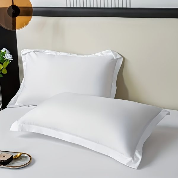 🛏️ طقم أغطية مخدات ناعمة – ألوان متعددة وأناقة تدوم 🛏️ جدد غرفتك مع عدد 2 غطاء مخدة ممشط ناعم بلون سادة أنيق ولمسة انسيابية مريحة. ✅ متوفرة بعدة ألوان: رمادي، وردي، بنفسجي، أسود، أخضر فاتح، أزرق داكن. ✅ قماش ناعم ومتين يدوم معك حتى بعد الغسيل المتكرر. ✅ قابلة للغسيل في الغسالة لسهولة العناية. ✅ مناسبة لغرفة النوم أو غرفة الضيوف. الراحة والجودة في ألوان تناسب كل الأذواق. 🌈✨ - Image 2