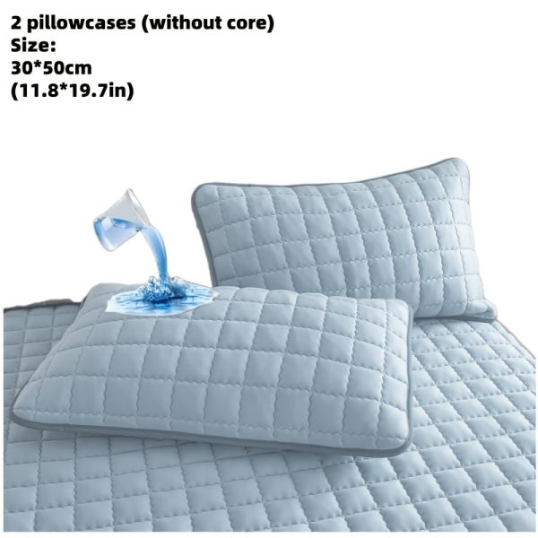 🛏️ طقم أغطية مخدات سادة – مبطنة وسميكة 🛏️ أضف حماية وأناقة لمخدتك مع عدد 2 غطاء مخدة فاخر بتصميم مبطن سادة، متين وقابل للغسيل في الغسالة. ✅ تصميم سميك ومتين يدوم معك طويلاً. ✅ مبطن لراحة وحماية إضافية. ✅ متوفر بمقاسات: توين، كوين، كينج. ✅ بدون حشوة (الغطاء فقط). الأناقة والحماية في غطاء واحد يناسب كل المقاسات. ✨ - Image 39