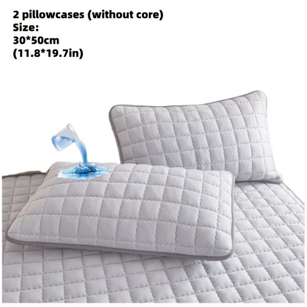 🛏️ طقم أغطية مخدات سادة – مبطنة وسميكة 🛏️ أضف حماية وأناقة لمخدتك مع عدد 2 غطاء مخدة فاخر بتصميم مبطن سادة، متين وقابل للغسيل في الغسالة. ✅ تصميم سميك ومتين يدوم معك طويلاً. ✅ مبطن لراحة وحماية إضافية. ✅ متوفر بمقاسات: توين، كوين، كينج. ✅ بدون حشوة (الغطاء فقط). الأناقة والحماية في غطاء واحد يناسب كل المقاسات. ✨ - Image 81