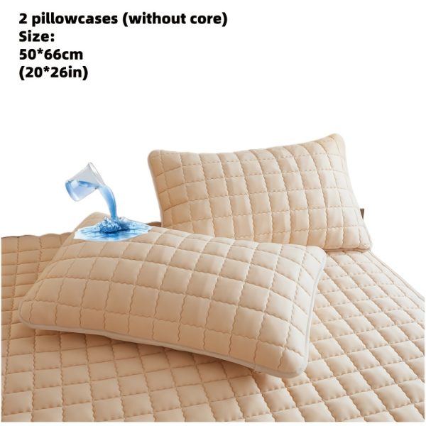 🛏️ طقم أغطية مخدات سادة – مبطنة وسميكة 🛏️ أضف حماية وأناقة لمخدتك مع عدد 2 غطاء مخدة فاخر بتصميم مبطن سادة، متين وقابل للغسيل في الغسالة. ✅ تصميم سميك ومتين يدوم معك طويلاً. ✅ مبطن لراحة وحماية إضافية. ✅ متوفر بمقاسات: توين، كوين، كينج. ✅ بدون حشوة (الغطاء فقط). الأناقة والحماية في غطاء واحد يناسب كل المقاسات. ✨ - Image 76