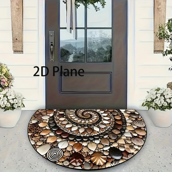 🚪 دعاسة ترحيبية بتصميم حصى ملون – مخملية ومانعة للانزلاق 🚪 استقبل ضيوفك بأناقة مع دعاسة مخملية فاخرة بتصميم حصى ملون مسطّح (2D)، بقاعدة مانعة للانزلاق لتثبيت مثالي. ✅ قماش مخملي ناعم يمنح لمسة فخامة وراحة. ✅ تصميم ترحيبي مميز مثالي للمداخل والمطابخ وغرف النوم والحمامات. ✅ قاعدة مانعة للانزلاق لثبات وأمان أكبر. ✅ مناسبة للاستخدام اليومي أو كديكور موسمي في عيد الشكر. الجمال والعملية في دعاسة واحدة متعددة الاستخدامات. ✨ - Image 2