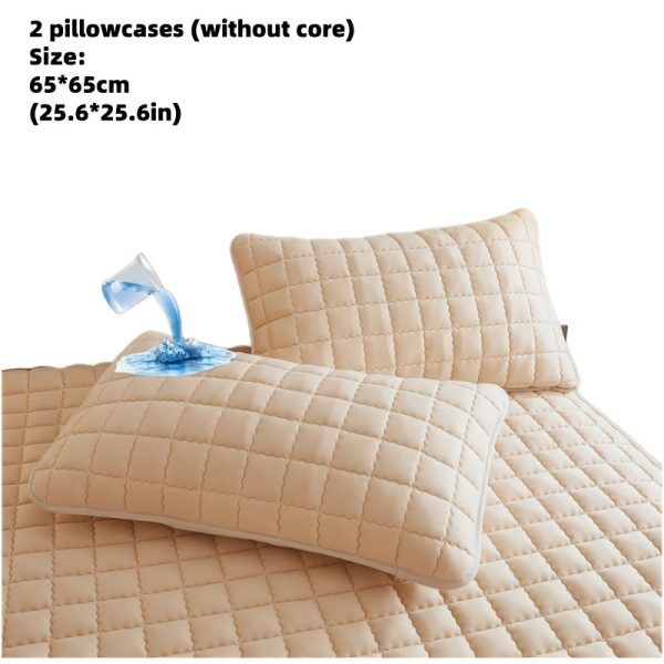 🛏️ طقم أغطية مخدات سادة – مبطنة وسميكة 🛏️ أضف حماية وأناقة لمخدتك مع عدد 2 غطاء مخدة فاخر بتصميم مبطن سادة، متين وقابل للغسيل في الغسالة. ✅ تصميم سميك ومتين يدوم معك طويلاً. ✅ مبطن لراحة وحماية إضافية. ✅ متوفر بمقاسات: توين، كوين، كينج. ✅ بدون حشوة (الغطاء فقط). الأناقة والحماية في غطاء واحد يناسب كل المقاسات. ✨ - Image 80