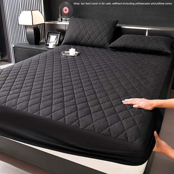 🛏️ ملاية مطاط ناعمة – 100% بوليستر 🛏️ أضف لمسة راحة وفخامة لسريرك مع ملاية مطاط عالية الجودة، بتصميم جيب عميق لتثبيت مثالي على المرتبة. ✅ قماش ناعم ومريح يضمن لك نوم هادئ. ✅ 100% بوليستر متين وسهل العناية. ✅ مناسبة لغرف النوم أو الفنادق. ✅ بدون أغطية مخدات أو حشوة. الراحة والأناقة في تصميم واحد يدوم معك موسم بعد موسم. ✨ - Image 6