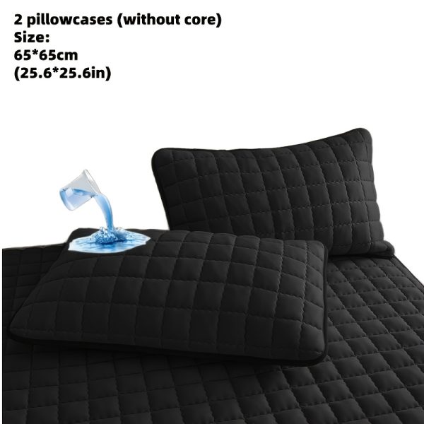 🛏️ طقم أغطية مخدات سادة – مبطنة وسميكة 🛏️ أضف حماية وأناقة لمخدتك مع عدد 2 غطاء مخدة فاخر بتصميم مبطن سادة، متين وقابل للغسيل في الغسالة. ✅ تصميم سميك ومتين يدوم معك طويلاً. ✅ مبطن لراحة وحماية إضافية. ✅ متوفر بمقاسات: توين، كوين، كينج. ✅ بدون حشوة (الغطاء فقط). الأناقة والحماية في غطاء واحد يناسب كل المقاسات. ✨ - Image 38