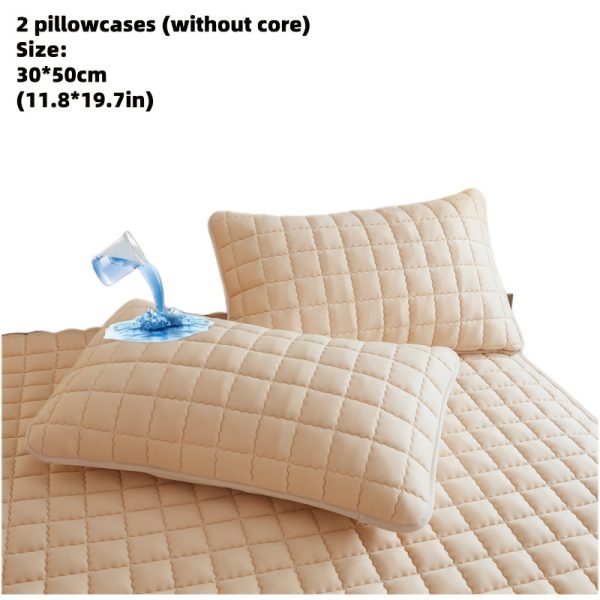 🛏️ طقم أغطية مخدات سادة – مبطنة وسميكة 🛏️ أضف حماية وأناقة لمخدتك مع عدد 2 غطاء مخدة فاخر بتصميم مبطن سادة، متين وقابل للغسيل في الغسالة. ✅ تصميم سميك ومتين يدوم معك طويلاً. ✅ مبطن لراحة وحماية إضافية. ✅ متوفر بمقاسات: توين، كوين، كينج. ✅ بدون حشوة (الغطاء فقط). الأناقة والحماية في غطاء واحد يناسب كل المقاسات. ✨ - Image 74