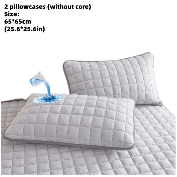 🛏️ طقم أغطية مخدات سادة – مبطنة وسميكة 🛏️ أضف حماية وأناقة لمخدتك مع عدد 2 غطاء مخدة فاخر بتصميم مبطن سادة، متين وقابل للغسيل في الغسالة. ✅ تصميم سميك ومتين يدوم معك طويلاً. ✅ مبطن لراحة وحماية إضافية. ✅ متوفر بمقاسات: توين، كوين، كينج. ✅ بدون حشوة (الغطاء فقط). الأناقة والحماية في غطاء واحد يناسب كل المقاسات. ✨ - Image 87