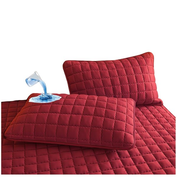 🛏️ طقم أغطية مخدات سادة – مبطنة وسميكة 🛏️ أضف حماية وأناقة لمخدتك مع عدد 2 غطاء مخدة فاخر بتصميم مبطن سادة، متين وقابل للغسيل في الغسالة. ✅ تصميم سميك ومتين يدوم معك طويلاً. ✅ مبطن لراحة وحماية إضافية. ✅ متوفر بمقاسات: توين، كوين، كينج. ✅ بدون حشوة (الغطاء فقط). الأناقة والحماية في غطاء واحد يناسب كل المقاسات. ✨ - Image 12
