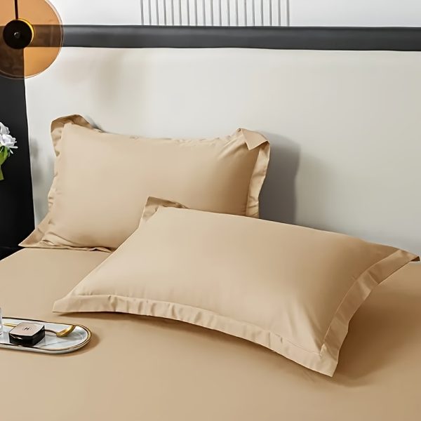 🛏️ طقم أغطية مخدات ناعمة – ألوان متعددة وأناقة تدوم 🛏️ جدد غرفتك مع عدد 2 غطاء مخدة ممشط ناعم بلون سادة أنيق ولمسة انسيابية مريحة. ✅ متوفرة بعدة ألوان: رمادي، وردي، بنفسجي، أسود، أخضر فاتح، أزرق داكن. ✅ قماش ناعم ومتين يدوم معك حتى بعد الغسيل المتكرر. ✅ قابلة للغسيل في الغسالة لسهولة العناية. ✅ مناسبة لغرفة النوم أو غرفة الضيوف. الراحة والجودة في ألوان تناسب كل الأذواق. 🌈✨ - Image 8