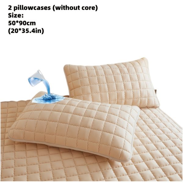 🛏️ طقم أغطية مخدات سادة – مبطنة وسميكة 🛏️ أضف حماية وأناقة لمخدتك مع عدد 2 غطاء مخدة فاخر بتصميم مبطن سادة، متين وقابل للغسيل في الغسالة. ✅ تصميم سميك ومتين يدوم معك طويلاً. ✅ مبطن لراحة وحماية إضافية. ✅ متوفر بمقاسات: توين، كوين، كينج. ✅ بدون حشوة (الغطاء فقط). الأناقة والحماية في غطاء واحد يناسب كل المقاسات. ✨ - Image 79