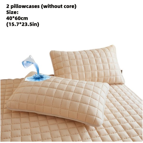 🛏️ طقم أغطية مخدات سادة – مبطنة وسميكة 🛏️ أضف حماية وأناقة لمخدتك مع عدد 2 غطاء مخدة فاخر بتصميم مبطن سادة، متين وقابل للغسيل في الغسالة. ✅ تصميم سميك ومتين يدوم معك طويلاً. ✅ مبطن لراحة وحماية إضافية. ✅ متوفر بمقاسات: توين، كوين، كينج. ✅ بدون حشوة (الغطاء فقط). الأناقة والحماية في غطاء واحد يناسب كل المقاسات. ✨ - Image 75