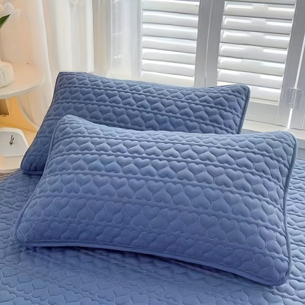 🛏️ طقم أغطية مخدات مبطنة محمولة – ناعمة وصديقة للبشرة 🛏️ استمتع بالراحة والنظافة أين ما كنت مع عدد 2 غطاء مخدة قياسي بمقاس 48×74 سم، تصميم مبطن ناعم ولطيف على البشرة. ✅ قماش ناعم ومريح مثالي للنوم المريح. ✅ صديق للبشرة وآمن للاستخدام اليومي. ✅ تصميم مبطن يمنح الحماية للمخدة. ✅ مناسب للاستخدام في البيت أو السفر. راحة وحماية مخدتك في كل مكان. ✨ - Image 2