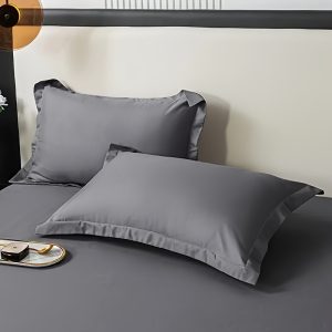 🛏️ طقم أغطية مخدات ناعمة – ألوان متعددة وأناقة تدوم 🛏️ جدد غرفتك مع عدد 2 غطاء مخدة ممشط ناعم بلون سادة أنيق ولمسة انسيابية مريحة. ✅ متوفرة بعدة ألوان: رمادي، وردي، بنفسجي، أسود، أخضر فاتح، أزرق داكن. ✅ قماش ناعم ومتين يدوم معك حتى بعد الغسيل المتكرر. ✅ قابلة للغسيل في الغسالة لسهولة العناية. ✅ مناسبة لغرفة النوم أو غرفة الضيوف. الراحة والجودة في ألوان تناسب كل الأذواق. 🌈✨