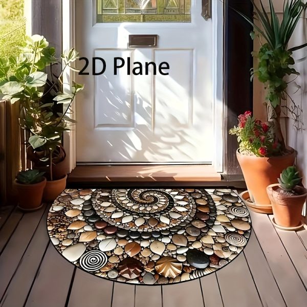 🚪 دعاسة ترحيبية بتصميم حصى ملون – مخملية ومانعة للانزلاق 🚪 استقبل ضيوفك بأناقة مع دعاسة مخملية فاخرة بتصميم حصى ملون مسطّح (2D)، بقاعدة مانعة للانزلاق لتثبيت مثالي. ✅ قماش مخملي ناعم يمنح لمسة فخامة وراحة. ✅ تصميم ترحيبي مميز مثالي للمداخل والمطابخ وغرف النوم والحمامات. ✅ قاعدة مانعة للانزلاق لثبات وأمان أكبر. ✅ مناسبة للاستخدام اليومي أو كديكور موسمي في عيد الشكر. الجمال والعملية في دعاسة واحدة متعددة الاستخدامات. ✨ - Image 5