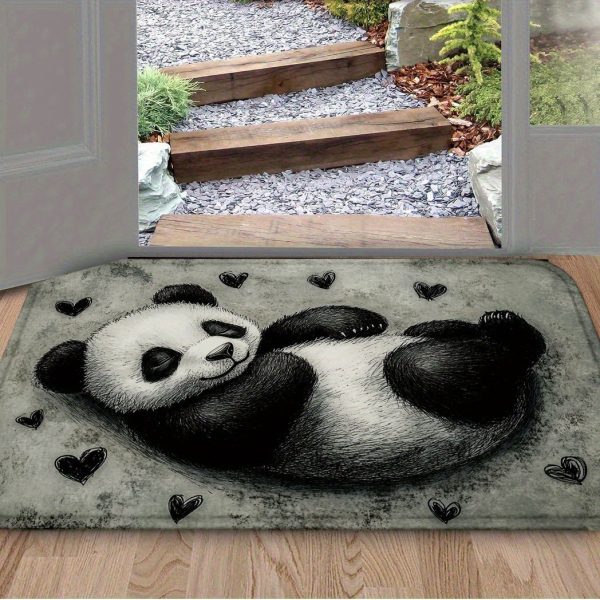 🐼 دعاسة بتصميم باندا كيوت – ناعمة وسريعة الجفاف 🐼 أضف لمسة مرح ودفء لبيتك مع دعاسة فاخرة من فانيلا فليس ماصّة وسريعة الجفاف، مثالية للاستخدام في أي مساحة داخلية. ✅ قماش ناعم ومريح بملمس منفوش فخم. ✅ تصميم باندا لطيف يضيف لمسة ديكور مرحة. ✅ تمتص الماء بسرعة وتحافظ على الأرضية جافة. ✅ قابلة للغسيل في الغسالة لسهولة العناية. ✅ مثالية للحمام، غرفة المعيشة، غرفة النوم، المطبخ، أو الشرفة. الراحة واللطافة في قطعة ديكور واحدة. 🛏️✨ - Image 3