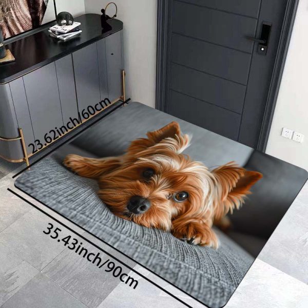 🐶 دعاسة بوليستر قابلة للغسيل – بتصميم كلب لطيف 🐶 أضف لمسة دفء ومرح لبيتك مع دعاسة فاخرة من البوليستر، بتصميم كلب جميل وقاعدة PVC مانعة للانزلاق. ✅ تصميم كيوت لمحبي الكلاب يزين مدخل بيتك أو أي مساحة داخلية. ✅ قابلة للغسيل في الغسالة لسهولة التنظيف. ✅ قاعدة مانعة للانزلاق لثبات وأمان أكبر. ✅ مثالية للمدخل، المطبخ، غرفة المعيشة، غرفة النوم أو الحمام. الجمال والعملية لمحبي الحيوانات الأليفة في دعاسة واحدة. 🏡✨ - Image 10