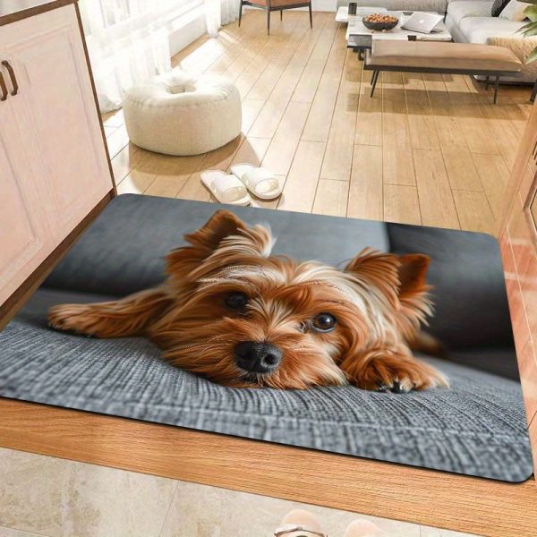 🐶 دعاسة بوليستر قابلة للغسيل – بتصميم كلب لطيف 🐶 أضف لمسة دفء ومرح لبيتك مع دعاسة فاخرة من البوليستر، بتصميم كلب جميل وقاعدة PVC مانعة للانزلاق. ✅ تصميم كيوت لمحبي الكلاب يزين مدخل بيتك أو أي مساحة داخلية. ✅ قابلة للغسيل في الغسالة لسهولة التنظيف. ✅ قاعدة مانعة للانزلاق لثبات وأمان أكبر. ✅ مثالية للمدخل، المطبخ، غرفة المعيشة، غرفة النوم أو الحمام. الجمال والعملية لمحبي الحيوانات الأليفة في دعاسة واحدة. 🏡✨ - Image 3