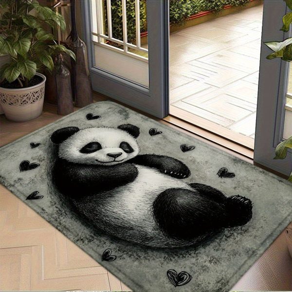 🐼 دعاسة بتصميم باندا كيوت – ناعمة وسريعة الجفاف 🐼 أضف لمسة مرح ودفء لبيتك مع دعاسة فاخرة من فانيلا فليس ماصّة وسريعة الجفاف، مثالية للاستخدام في أي مساحة داخلية. ✅ قماش ناعم ومريح بملمس منفوش فخم. ✅ تصميم باندا لطيف يضيف لمسة ديكور مرحة. ✅ تمتص الماء بسرعة وتحافظ على الأرضية جافة. ✅ قابلة للغسيل في الغسالة لسهولة العناية. ✅ مثالية للحمام، غرفة المعيشة، غرفة النوم، المطبخ، أو الشرفة. الراحة واللطافة في قطعة ديكور واحدة. 🛏️✨ - Image 2