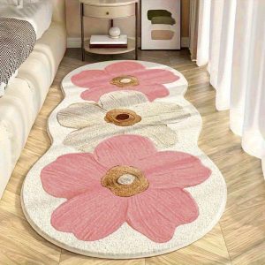 🌸 دعاسة بتصميم أزهار فرنسي – أنيقة بلمسة ريفية 🌸 أضف لمسة فخامة دافئة لبيتك مع دعاسة زهرية فاخرة باللونين الوردي والبيج، بتصميم مستوحى من الطراز الريفي الفرنسي. ✅ قماش بوليستر عالي الكثافة متين وناعم تحت القدم. ✅ تصميم زهور أنيق يضيف لمسة كلاسيكية لغرفة المعيشة أو المدخل أو غرفة النوم. ✅ قابلة للغسيل في الغسالة لسهولة العناية. ✅ مثالية لديكور المزارع الفاخر والفينتج. الأناقة الكلاسيكية والعملية في قطعة ديكور واحدة. 🏡✨